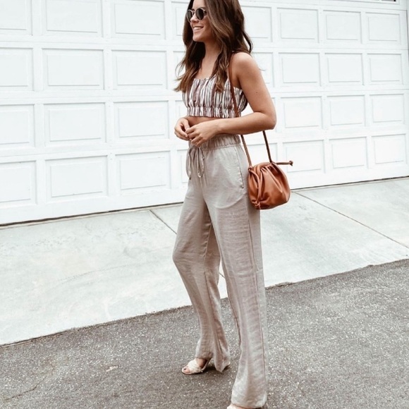 H&M x Lemlem Crop Top XXL NWT Striped Lyocell-Blend Blogger Fav African Designer - Picture 7 of 14